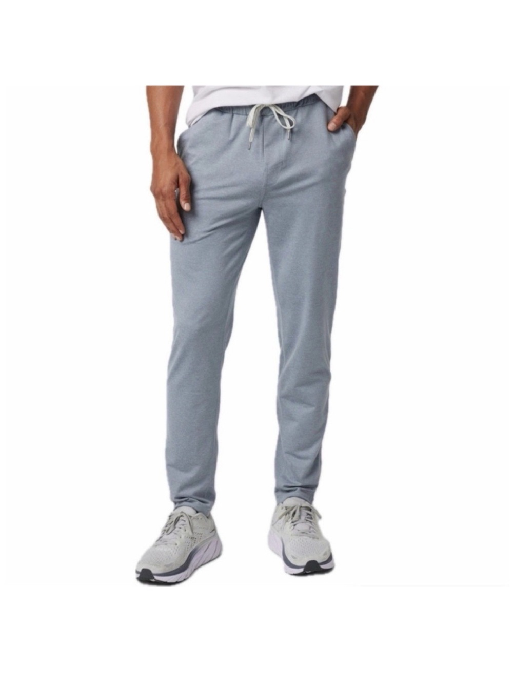 Vuori Mens Pronto Performance Pants V418 Flint Heather Blue L